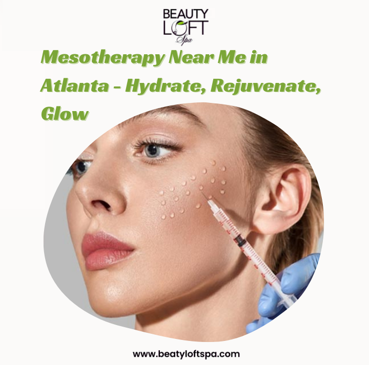 Mesotherapy Near Me in Atlanta: Why Beauty Loft Spa is Your Go-To Destination for Radiant Skin